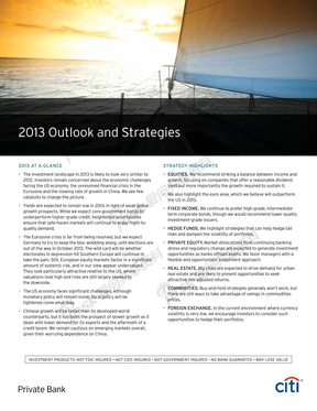 PWM_Outlook_Strategies_CITI outlook