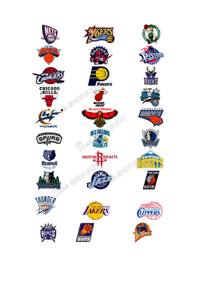 NBA30球队总图