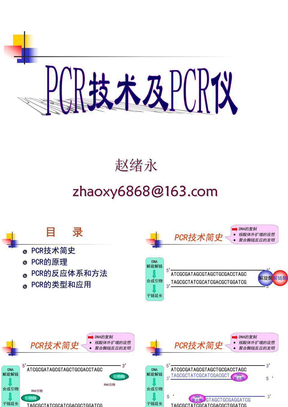PCR技术及PCR仪