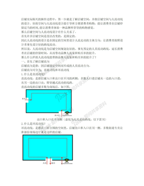 店铺实际陈列的操作过程