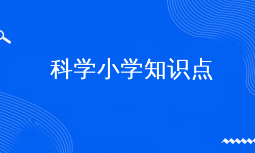 科学小学知识点