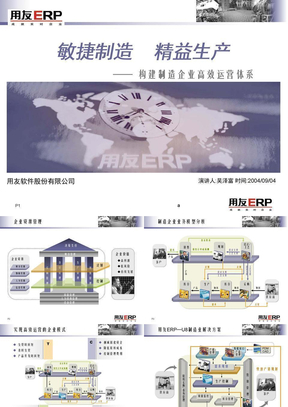 用友U8生产制造方案展示发