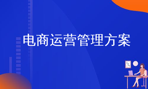 电商运营管理方案