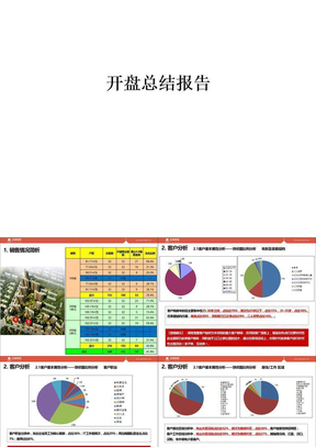 开盘总结报告