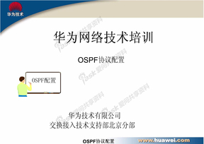 OSPF协议配置(1)