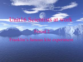 高一英语Scientists-at-work课件课本3
