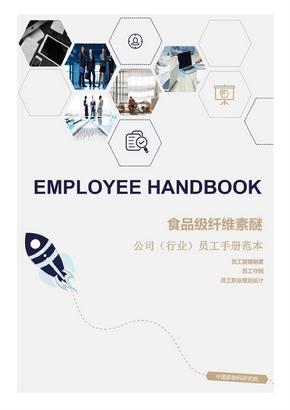食品级纤维素醚公司（行业）员工管理制度范本（员工手册）-人力资源部资料文集系列