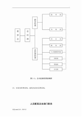 人员与组织结构