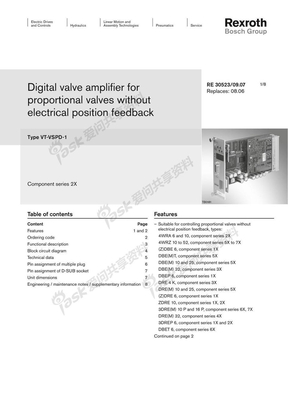 Digital valve amplifier for proportional