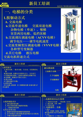 电梯基础知识培训1