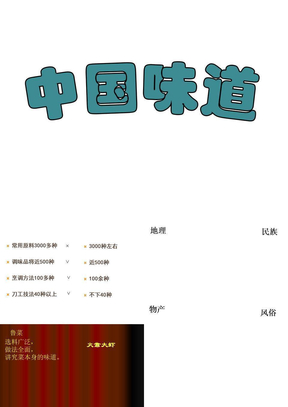 中国四大菜系简介