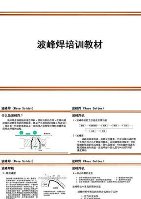 波峰焊资料