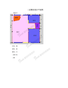 二层楼房设计平面图