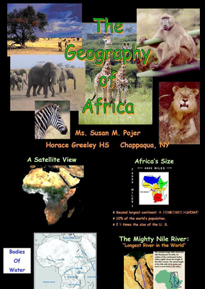 学英语 非洲概述GeographyofAfrican