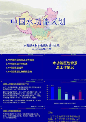 中国水功能区划