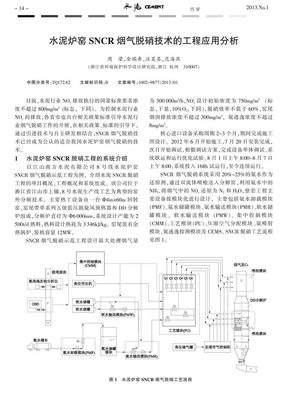 水泥炉窑SNCR烟气脱硝的工程应用分析