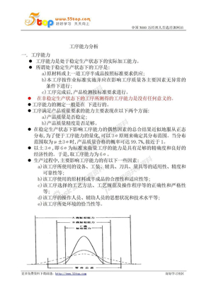 spc工序能力分析