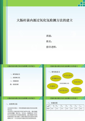 生物技术毕业论文答辩及毕业论文答辩模板