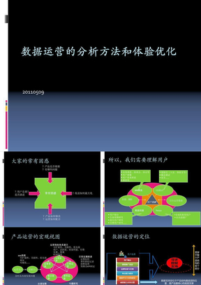 数据运营的分析方法和体验优化