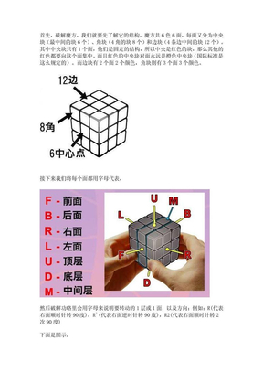 破解魔方