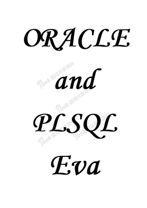 oracle+PLSQL