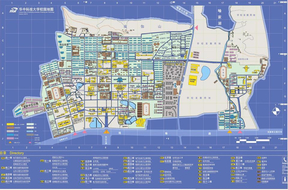 华中科技大学地图(超清晰大地图)