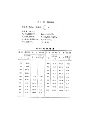 化工原理物性参数