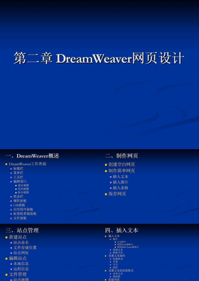 DreamWeaver网页设计