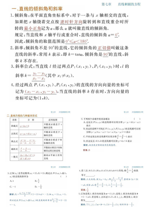 直线方程。圆方程。直线与圆方程