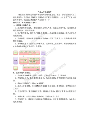 产品入库出库软件