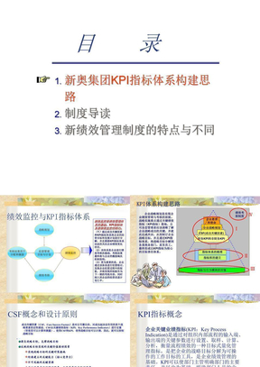 KPI指标体系构建