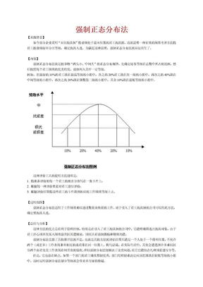 强制正态分布法