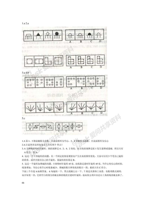 公务员图形推理题(全)