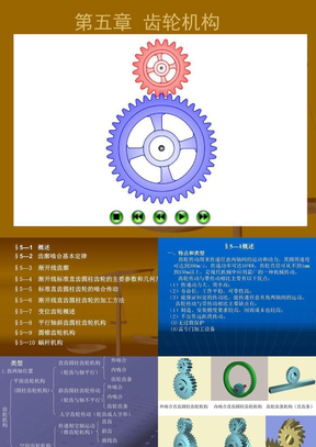 齿轮相关应用参数