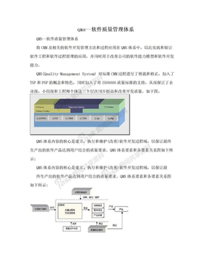 qms--软件质量管理体系