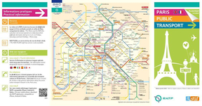 巴黎公共交通图(详细指南)