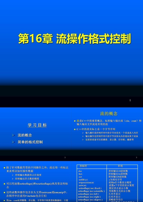 C++输入输出流操作控制