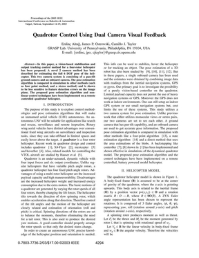 QuadrotorControlUsing双目视觉