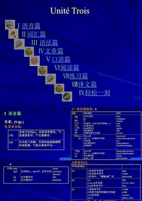 新大学法语1Unité3