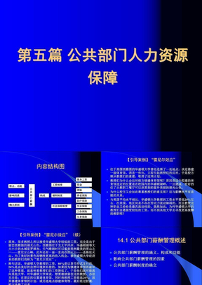 《公共部门人力资源管理》第14章：公共部门薪酬管理