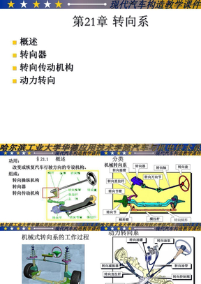 汽车构造教案21转向系