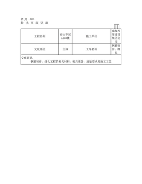 钢筋制作绑扎