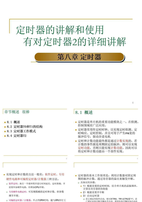 51单片机定时器的使用和详细讲解__特别是定时器2