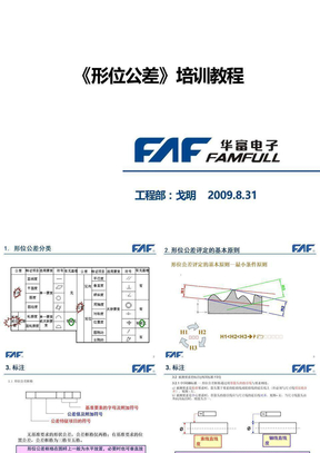 形状与位置公差标注标准培训