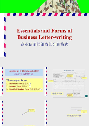 外贸英语函电课件1：信函格式