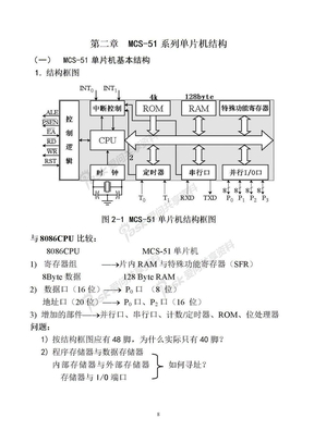 单片机原理与应用DOC单片机原理与应用单片机2