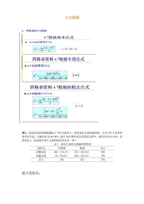 SPSS_卡方检验