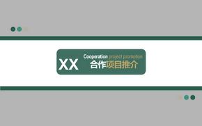 企业项目合作说明ppt