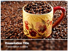 咖啡豆背景主题背景素材