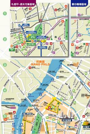 曼谷中文地图